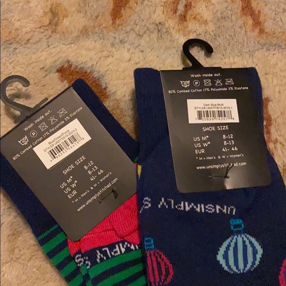 Unsimply Stitched Socks - Picture 2 of 2